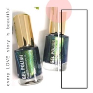 สีทาเล็บ​ GEL​ POLISH​  No.170 ยาทาเล็บ​ธรรมดา​ (สีเขียวปีกแมลงทับ)​