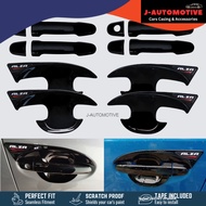 Perodua Myvi 2011- 2017 / Perodua Alza 2009-2021 Glossy Black Door Handle Bowl Cover accessories