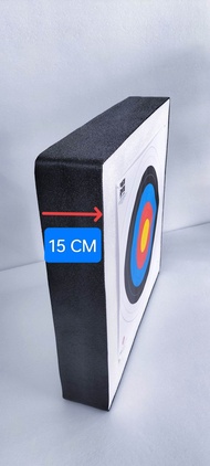 ARCHERY TARGET BUTT DIMENSION 60CM X60CM X 15CM + FREE TARGET FACE