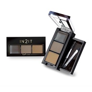 IN2IT 2IN1 Eye Brow Palette Eyebrow Pencil Great Look (ERC01)