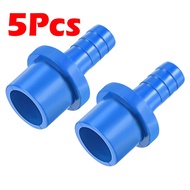 20mm to 8/10mm PVC Pipe Hose Quick Connector PVC Pipe Adapter Hard Tube Plastic Joint W/Threat