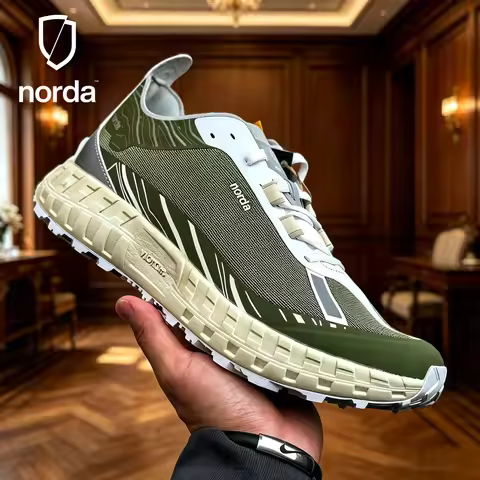 NORDA 001A Cinder Unisex Athletic Shoes Non-Slip Trail Running Sport Sneakers Quality Leisure Walkin