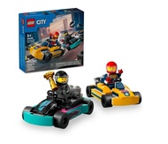 【LEGO 樂高】磚星球〡 60400 城市系列 卡丁車和賽車手 Go-Karts and Race Drivers