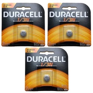 3x Duracell Photo DL CR1/3N 2L76 3V Lithium Battery Replaces Duracell DL-1/3N, 3N, Ray-O-Vac 867, 2L