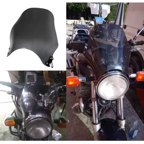 Wind Screen Motorcycle Windshield Windscreen For Yamaha XJR 400 1200 1300 XJR400 XJR1200 XJR1300 Dar