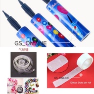 Pump Balloon Manual Balloon Air Pump Glue Balloon Balloon Chain 5 Meter Pump Balloon Clip Foil Ballo