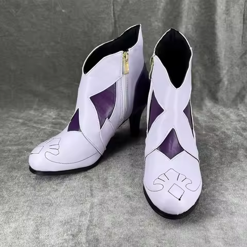 Anaxa Castorice Cosplay Shoes Game Honkai: Star Rail Women Men Anaxa Cosplay Boots Shoes