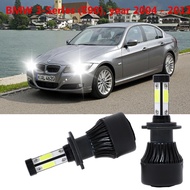Accessories หลอดไฟหน้า Led H 7 6000 K 2ชิ้นสําหรับ Bmw 3 - Series (E90) ปี2004-2013