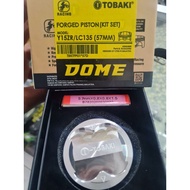 PISTON RACING SET 57MM (DOME) TOBAKI FORGET PISTON