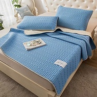 CHIẾU ĐIỀU HÒA CAO SU NON LATEX 2020 - XANH BIỂN - 1M8X2M