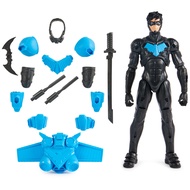 Batman Adventures, Nightwing Action Figure, 15 Armor Accessories, 17 Points of Articulation, 12-inch