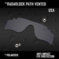 Anti-Scratch POLARIZED Replacement Lenses for Oakley RadarLock Path Vented OO9181 Sunglasses Frame - Multiple Options