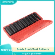 lemendhk Deep Impact Socket Set 1 2 Inch Drive Metric 10 Piece 6 Point  10MM to 24MM Sockets