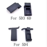 Battery Cover Small Leather Battery Compartment Leather Plug Leather Block Suitable for Canon 5D3 6D