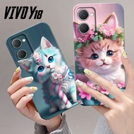 [SHARK CASE] Softcase VIVO Y18 4G 2024 NEWEST Anabul Cat Motif - Vivo Y18 Casing - Vivo Y18 Case - V