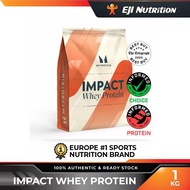 MYPROTEIN Impact Whey Protein 1kg - Whey Protein Lean Muscle Building Recovery Impact Whey