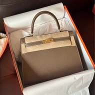 Hermes Kelly25 大象灰金 G刻 🦚全新 可送禮等級🎁