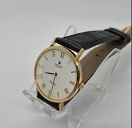Rolex 4112 18k Cellini 白羅馬面 連原裝包金針扣 淨錶