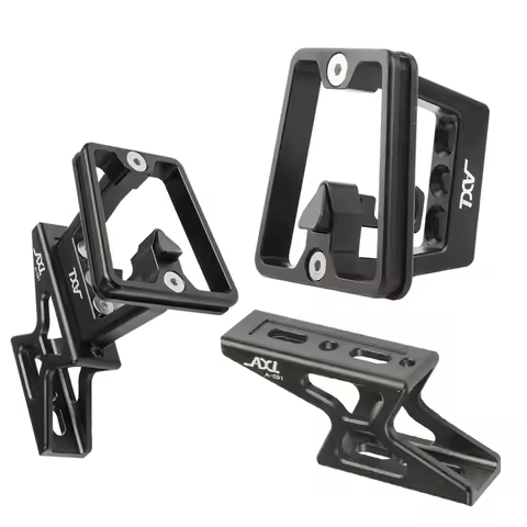 AXI Folding Bike Front Bag Raised Base Aluminum Alloy Front Carrier Mount Adapter Raiser for Dahon B