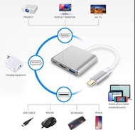 USB type-c to HDMI Adapter USB Type C Adapter Multiport AV Converter with 4K HDMI Output USB C Port &amp; USD3.0 Fasting Charging Port