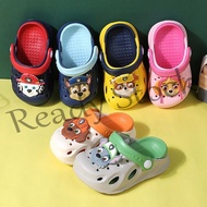 【hot sale】 □ B35 Paw Patrol Kids Beach Shoes Summer Outdoor Slippers Boys Girls Home Shoes Rubble Skye Figure Slipper For Children 2 to 6