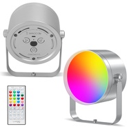 LUXCEO RGB LED Video Light, 10W Video Lighting with Remote Control, Dimmable Photography Light with