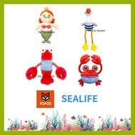 Fofos Sealife Toy Mermaid Dog Toy