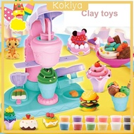 [Kokiya] Pretend Ice Cream Maker Toy Colorful for Birthday Gift Aged 3-8 Party Favors