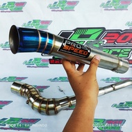 Exhaust PRO SPEED PROSPEED SUPER OPEN 51mm FOR Ex5 Dream/Wave100/Wave110/Wave125/Kriss100/Kriss110/Dash110/Dash125/Sym110/Srl110/Srl115 Fi/Lagenda110z/Lagenda Fi/Future125/Ego S/Ego Lc/Ego V1/Solariz/Avantiz