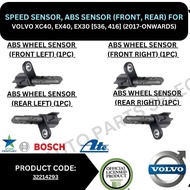 VOLVO (OEM) RPM SENSOR, ABS WHEEL SPEED SENSOR (FRONT, REAR) FOR VOLVO XC40, EX40, EX30 [536, 416] (