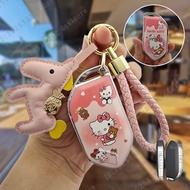 Car key cover for KIA Sorento CARNIVAL 2025 EV5 2024 EV6 TPU Remote Automotive Key Case holder Pouch