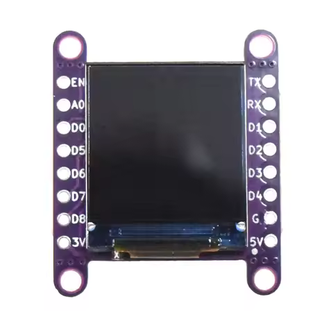 TFT 0.85 Shield V1.0.0 for LOLIN D1 S2 S3 C3 mini 0.85" inch 128x128 IPS GC9107(GC9A01)