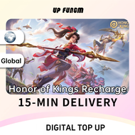 Honor of Kings Global Recharge 王者荣耀国际服充值⚡Honor of Kings 16 Tokens~8000 Tokens Top Up⚡ Delivered in 3