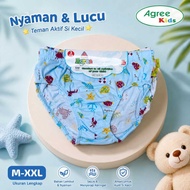 (3pc) CD Agree Kids AK 25 | Boys' Underwear with Elastic Pattern - Kshop