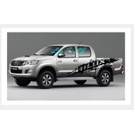 SIDE BODY STICKER Toyota vigo revo rocco hilux hilux Sr turbo