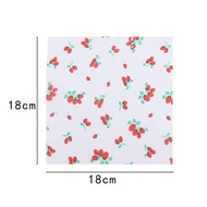 Wax paper / baking paper motif 18x18cm 50 sheets