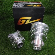 GL RACING FRONT Cnc REAR HUB ALLOY BUYUNG DEPAN BELAKANG ALOI KECIL Y15ZR LC135 Y125Z 125ZR TAPAK DI