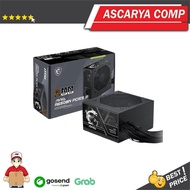 MSI MAG A650BN PCIE5 III 80 Plus Bronze Non-Moular Power Supply 650 Watt PSU/