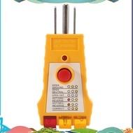 Outlet Tester for Grounding Products, Outlet Tester with GFCI, Electrical Receptacle Tester, Plug Te