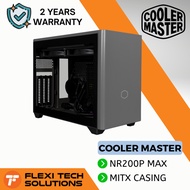 Flexi Tech COOLER MASTER NR200P MAX Pre-installed Power supply And Liquid Cooler MITX Casing PC Desk