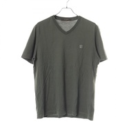 [สินค้ามือสอง] หลุยส์ วิตตอง LOUIS VUITTON เสื้อยืดแขนสั้น ปักโลโก้ LV รุ่น RM162Q JC8 HAY51W ผ้าคอต
