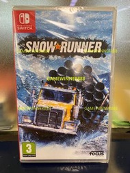 《今日快閃價》（中古二手）Switch NS遊戲 雪地奔馳 SNOW RUNNER 歐版中英文版