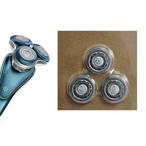 SH70 Replacement Heads Electric Shaver Blades Fit for Philips Series 7000 Double Blades for Norelco 