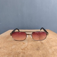 Vintage Aviator Sunglasses - Black Frame