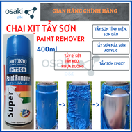 Chai Xịt Tẩy Sơn Dung Dịch Tẩy Sơn Mạnh Mẽ Tẩy Rỉ Sét Tẩy Keo Paint Remover Sticker Remover NT500 No