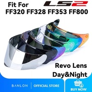 【ReadyStock】LS2 Rapid Stream Visor Lens FF353 FF328 FF320 FF800 Helmet