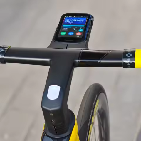 Aerodync Inteated Handlebar Wahoo KIR V4RS Garmin Mount WELEKEE Bike Cadence Meter Holder Road Bike 