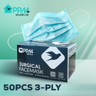 PPM Medical 50pcs 3-ply Earloop Surgical Face Mask