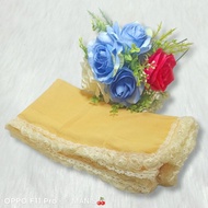 Tudung Bawal 2 Tone 💛 PRELOVED 💛