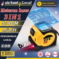 Victool 60M meteran laser digital 3IN1 Meteran Digital Dengan Presisi Tinggi Meteran Laser Pita Baja